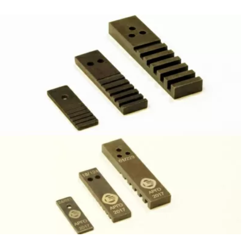 Эталон канавочный Fe №2 (12) с маркировкой и поверкой