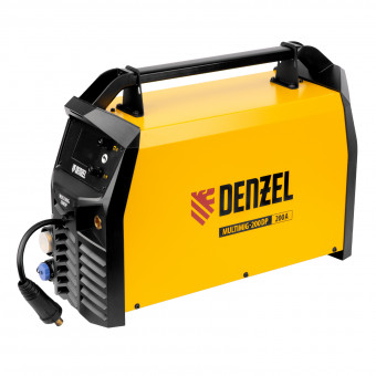 Аппарат инверторный полуавтоматической сварки MultiMIG-200DP Synergy Double Pulse Denzel Аппарат инверторный полуавтоматической сварки MultiMIG-200DP Synergy Double Pulse Denzel