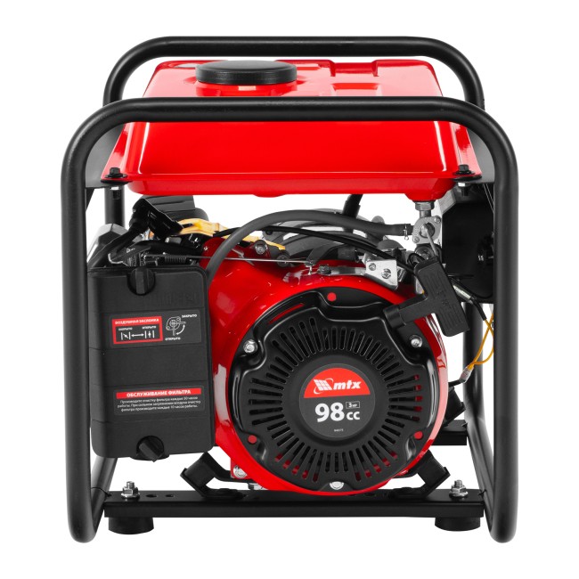 Генератор бензиновый RS-1500, 1,1 кВт, 230В, ручной стартер MTX Генератор бензиновый RS-1500, 1,1 кВт, 230В, ручной стартер MTX