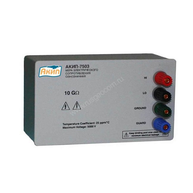 Мера сопротивления АКИП-7503-10кОм Мера сопротивления АКИП-7503-10кОм