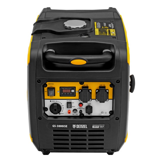 Генератор инверторный GS-3800iSE, 3,8 кВт Denzel Генератор инверторный GS-3800iSE, 3,8 кВт Denzel