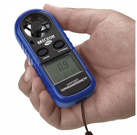 Анемометр МЕГЕОН 11002 Анемометр МЕГЕОН 11002