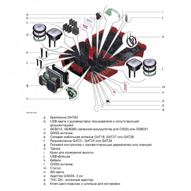 Комплект GNSS-приемника RTK ровер Leica GS18 I (LTE и радио)+CS20 Disto Комплект GNSS-приемника RTK ровер Leica GS18 I (LTE и радио)+CS20 Disto
