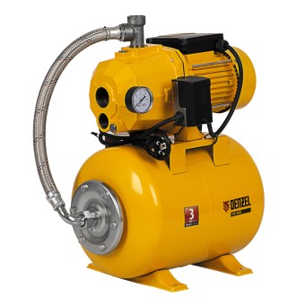Насосная станция эжекторная PSD800C, 800 Вт, 2400 л/ч, ресивер 24 л, всасывание 20 м Denzel Насосная станция эжекторная PSD800C, 800 Вт, 2400 л/ч, ресивер 24 л, всасывание 20 м Denzel