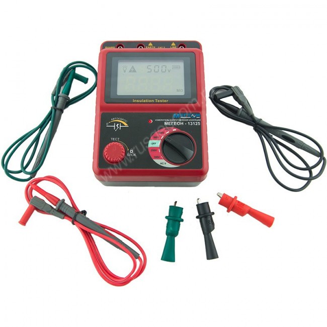 Мегаомметр МЕГЕОН 13125 Мегаомметр МЕГЕОН 13125