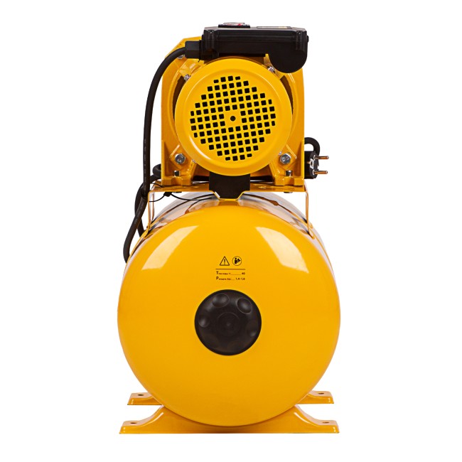 Насосная станция PS1100С, 1100 Вт, 4500 л/ч, ресивер 24 л, подъем 46 м, чугун Denzel Насосная станция PS1100С, 1100 Вт, 4500 л/ч, ресивер 24 л, подъем 46 м, чугун Denzel