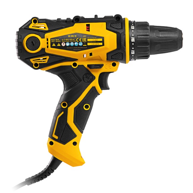 Дрель-шуруповерт сетевая SD-300-10 Denzel Дрель-шуруповерт сетевая SD-300-10 Denzel