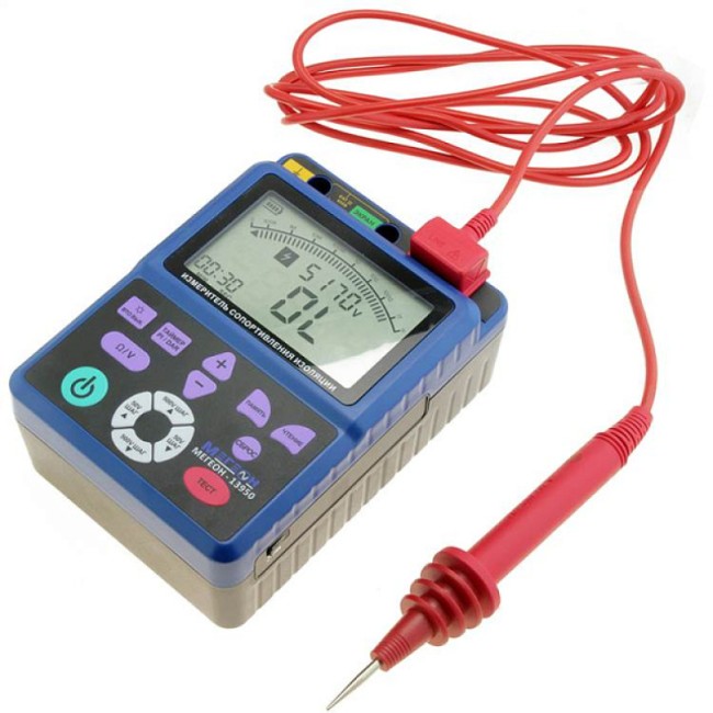 Измеритель сопротивления изоляции (мегаомметр) МЕГЕОН 13950 с поверкой Измеритель сопротивления изоляции (мегаомметр) МЕГЕОН 13950 с поверкой