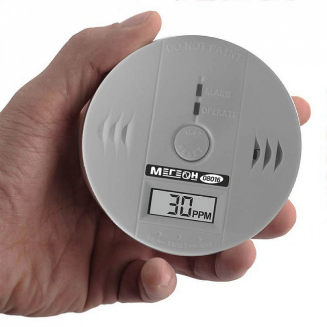 Детектор утечки CO МЕГЕОН 08016 Детектор утечки CO МЕГЕОН 08016