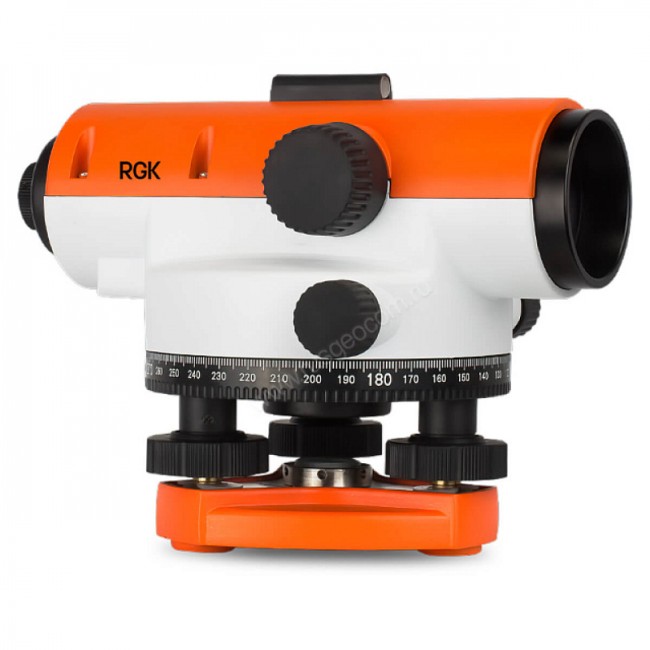 Комплект оптический нивелир RGK C-20 + штатив S6-N + рейка RGK TS-7 Комплект оптический нивелир RGK C-20 + штатив S6-N + рейка RGK TS-7