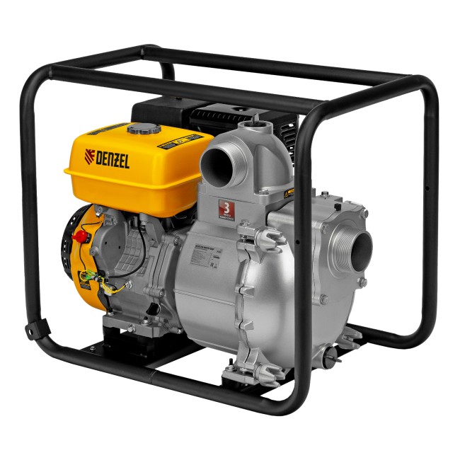 Мотопомпа бензиновая для грязной воды PX-80D Denzel Мотопомпа бензиновая для грязной воды PX-80D Denzel
