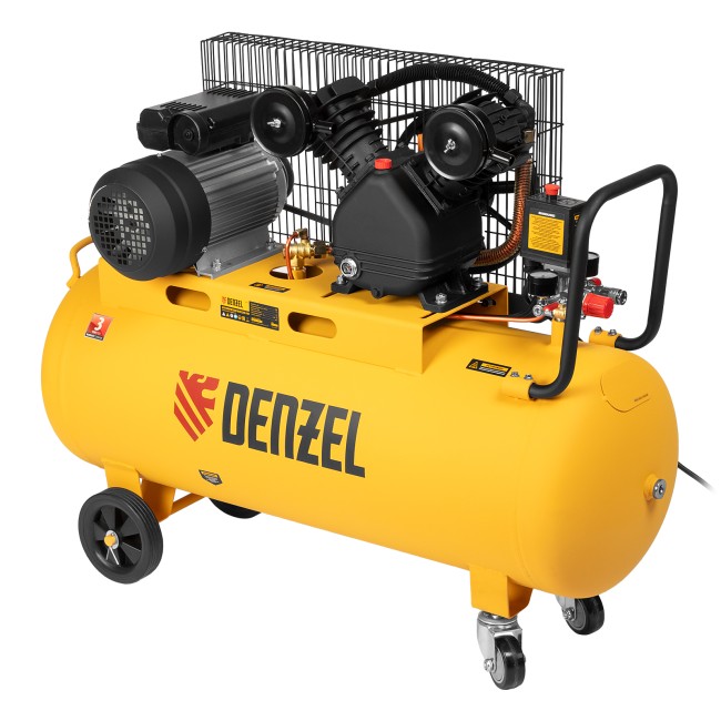 Компрессор воздушный ременной BCV2200/100 Denzel Компрессор воздушный ременной BCV2200/100 Denzel