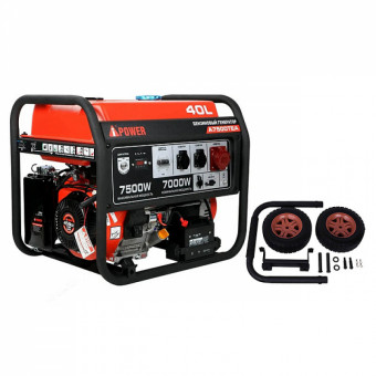 Бензиновый генератор A-iPower A7500TEA + транспортировочный комплект A-iPower L Бензиновый генератор A-iPower A7500TEA + транспортировочный комплект A-iPower L
