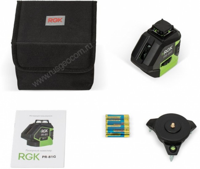 Лазерный уровень RGK PR-81G Лазерный уровень RGK PR-81G