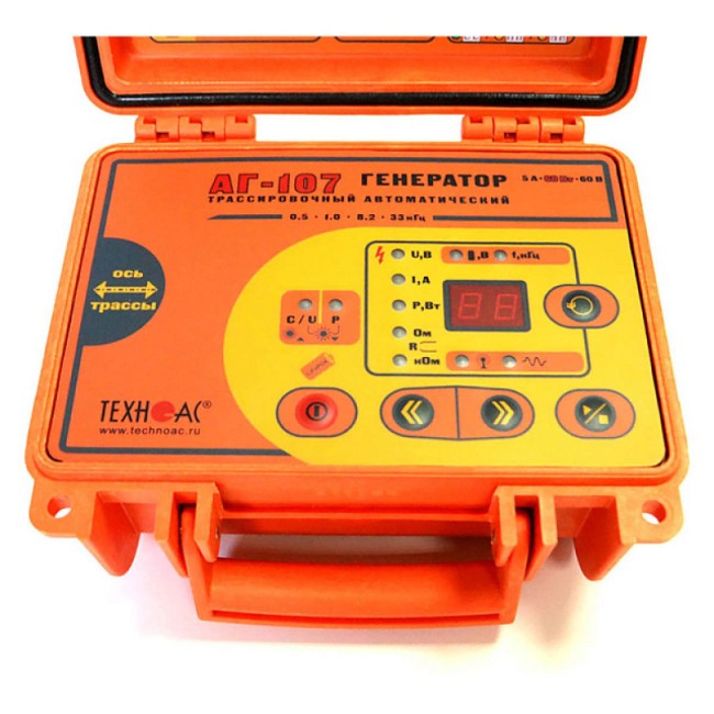 Трассоискатель с цветным экраном ТЕХНО-АС Атлет 4.107Д.