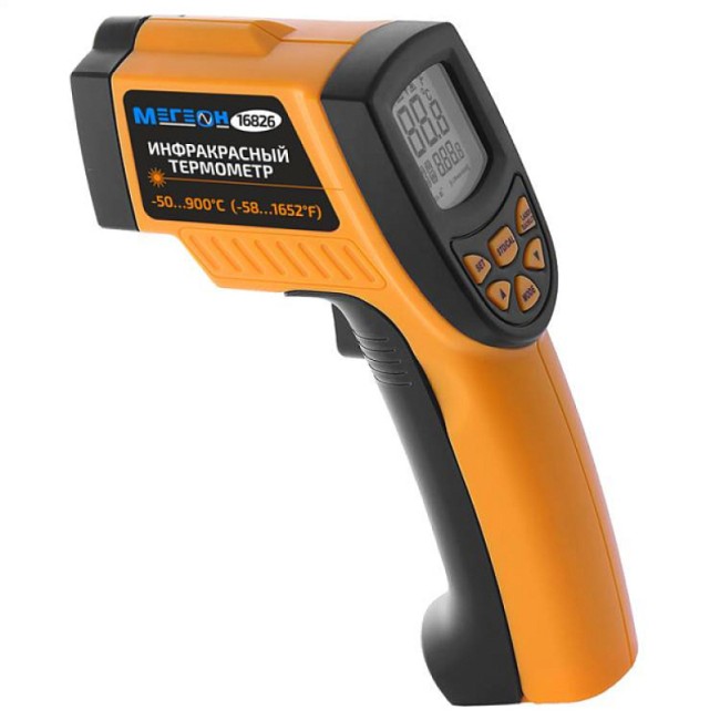ИК-термометр- пирометр МЕГЕОН 16826 ИК-термометр- пирометр МЕГЕОН 16826