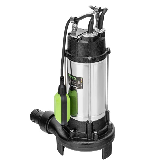 Фекальный насос СФН1500-Н, 1500 Вт, напор 19 м, 25000 л/ч, нож Сибртех Фекальный насос СФН1500-Н, 1500 Вт, напор 19 м, 25000 л/ч, нож Сибртех