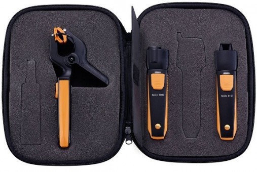 Набор смарт-зондов для систем отопления (кейс/Testo 115i 2 Gen , 805i, 510i), протокол калибровки