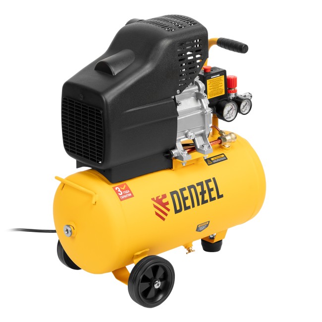 Компрессор воздушный коаксиальный DC1500/24 Denzel Компрессор воздушный коаксиальный DC1500/24 Denzel