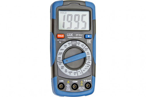 Карманный цифровой мультиметр CEM DT-912