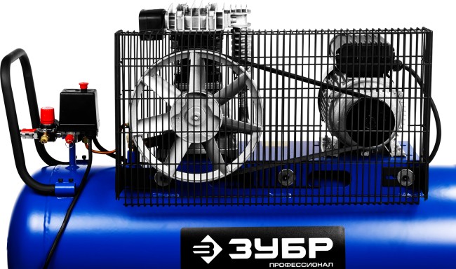 Компрессор ременной масляный ЗКПМ-440-100-Р-2.2 ЗУБР Профессионал