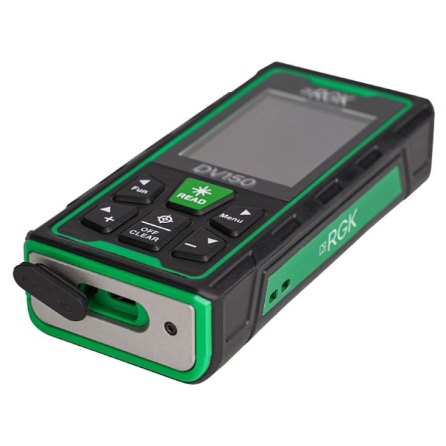 Лазерный дальномер с видоискателем RGK DV150 с калибровкой Лазерный дальномер с видоискателем RGK DV150 с калибровкой