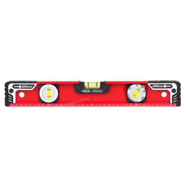 Пузырьковый уровень RGK U9040 с калибровкой Пузырьковый уровень RGK U9040 с калибровкой