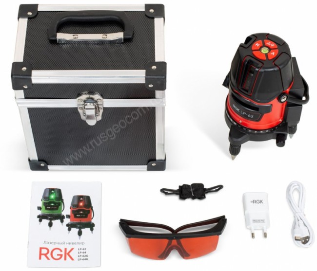 Лазерный уровень RGK LP-62 Лазерный уровень RGK LP-62
