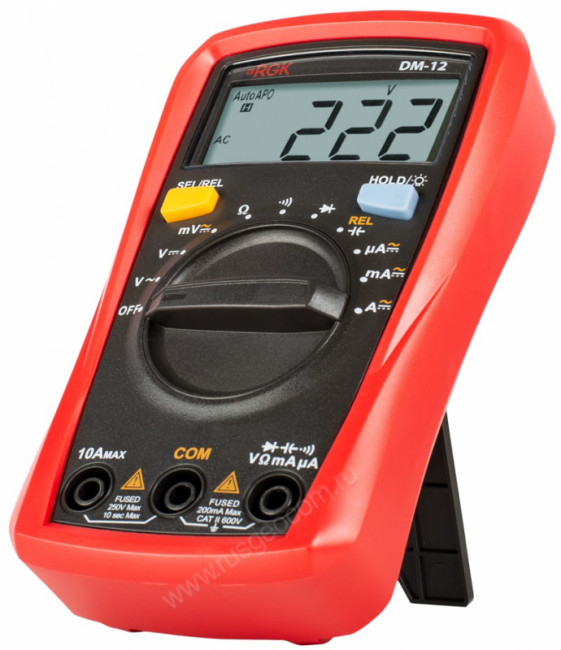 Мультиметр RGK DM-12 с поверкой Мультиметр RGK DM-12 с поверкой