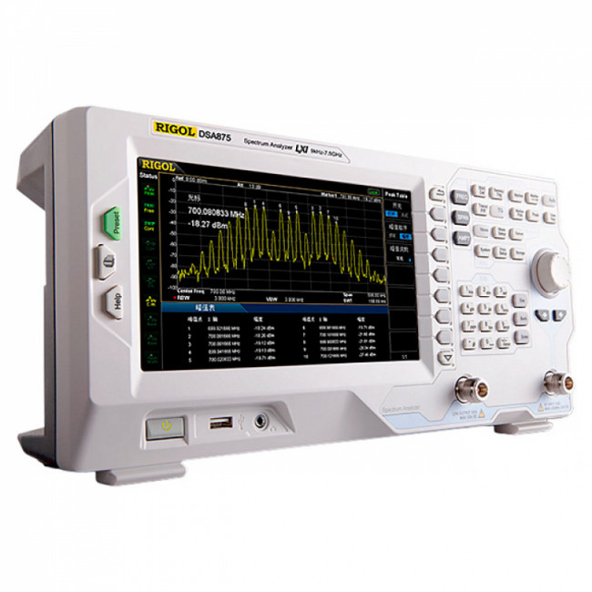 Анализатор спектра RIGOL DSA875 Анализатор спектра RIGOL DSA875
