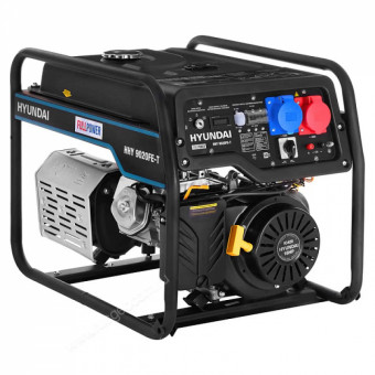 Бензиновый генератор Hyundai HHY 9020FE-T + транспортировочный комплект HOME Serie 5020-9020 Бензиновый генератор Hyundai HHY 9020FE-T + транспортировочный комплект HOME Serie 5020-9020