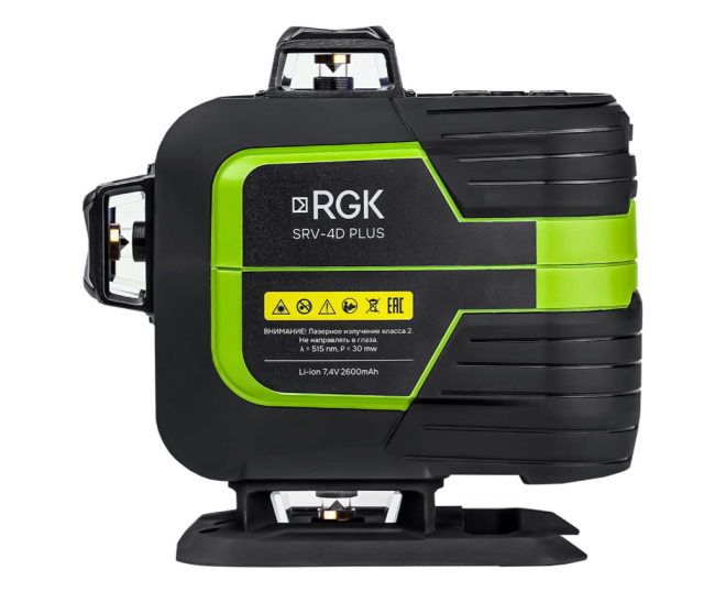 Лазерный построитель с сервоприводом RGK SRV-4D PLUS с функцией установки наклона луча