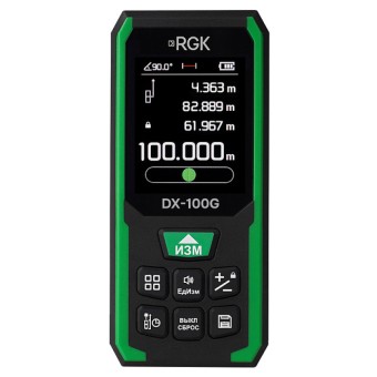 Лазерный дальномер RGK DX-100G Лазерный дальномер RGK DX-100G