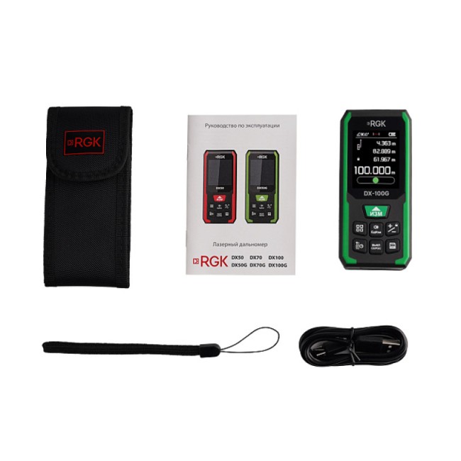 Лазерный дальномер RGK DX-100G Лазерный дальномер RGK DX-100G