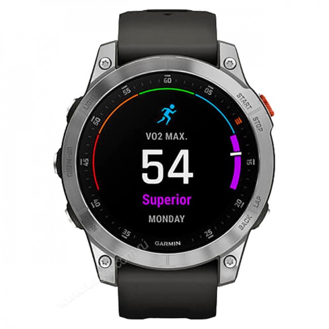 Часы Garmin Epix (Gen 2) серый стальной Часы Garmin Epix (Gen 2) серый стальной