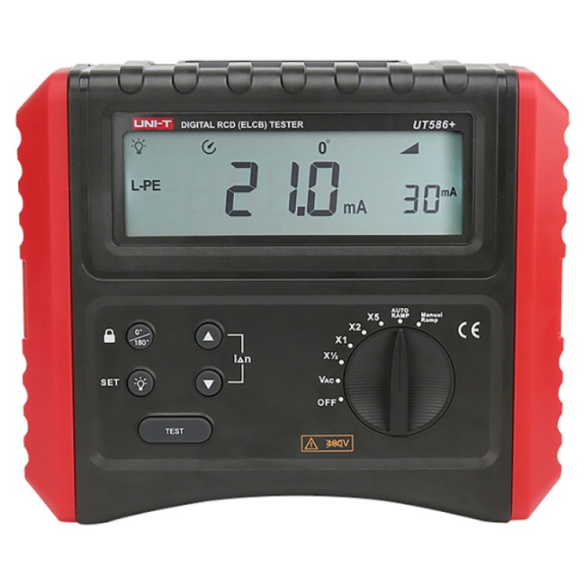 Тестер УЗО UNI-T UT586+ Тестер УЗО UNI-T UT586+