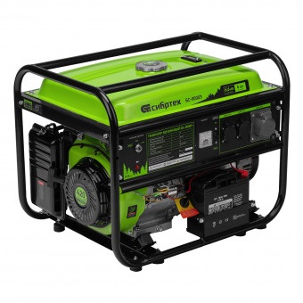 Генератор бензиновый БС-8000Э, 6,6 кВт Сибртех Генератор бензиновый БС-8000Э, 6,6 кВт Сибртех