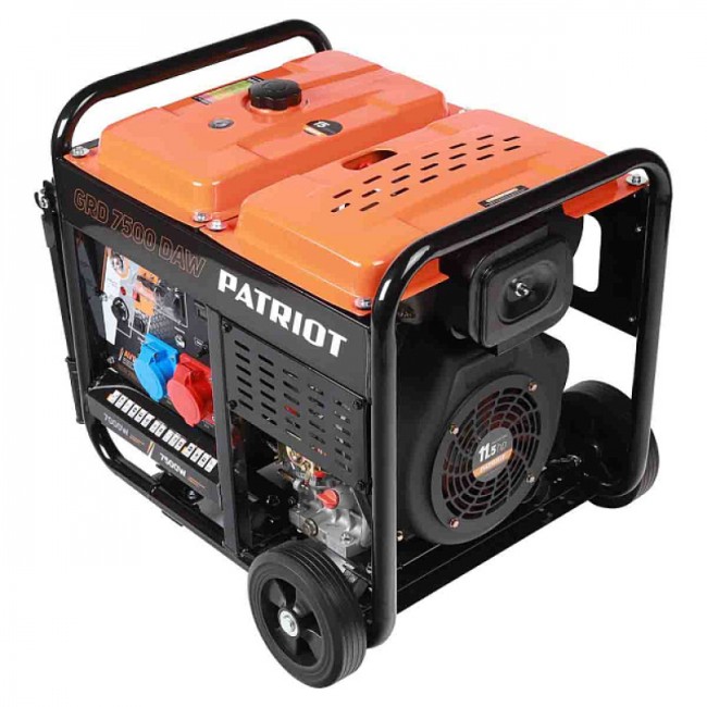 Дизельный генератор Patriot GRD 7500DAW Дизельный генератор Patriot GRD 7500DAW