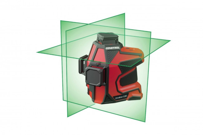 Лазерный уровень Condtrol Omniliner 3D G с зеленым лучом Лазерный уровень Condtrol Omniliner 3D G с зеленым лучом