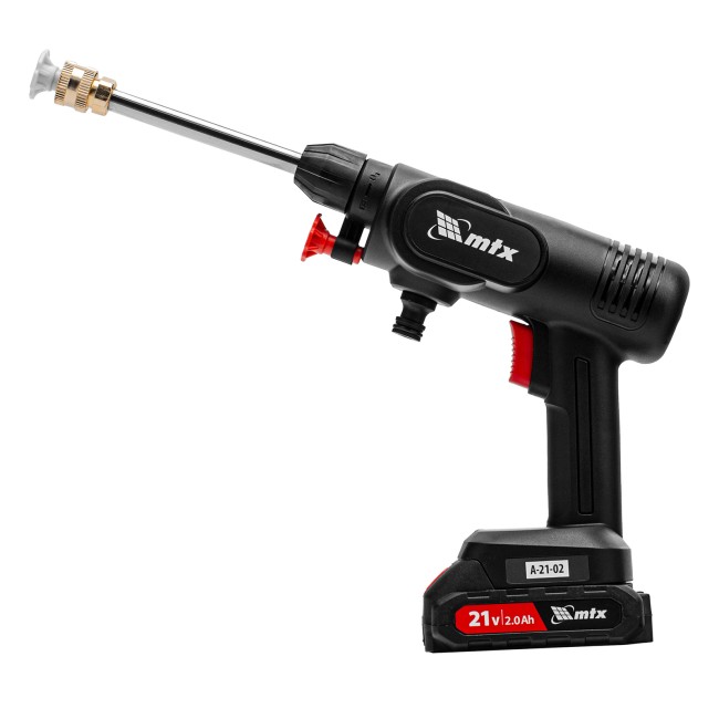 Моечная машина высокого давления аккумуляторная А-21-02 MTX Моечная машина высокого давления аккумуляторная А-21-02 MTX