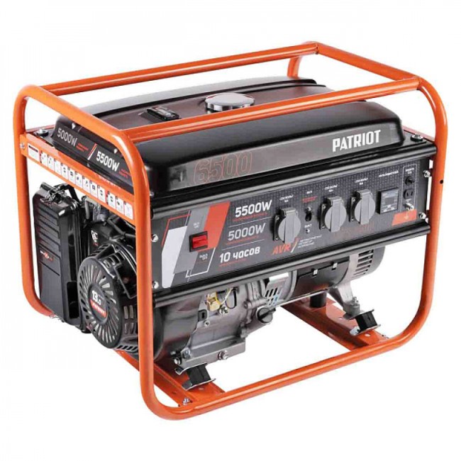Бензиновый генератор Patriot GRS 6500 Бензиновый генератор Patriot GRS 6500
