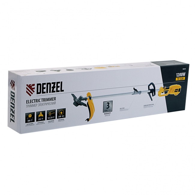 Триммер электрический TE-1220 Denzel Триммер электрический TE-1220 Denzel