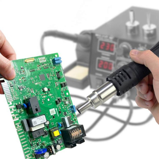 Паяльная станция с цифровым управлением МЕГЕОН 00686 Паяльная станция с цифровым управлением МЕГЕОН 00686