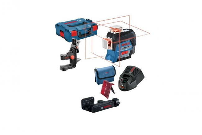 Лазерный уровень GLL 3-80 C + BM 1 + GBA 12V + LR 7 (0.601.063.R05)