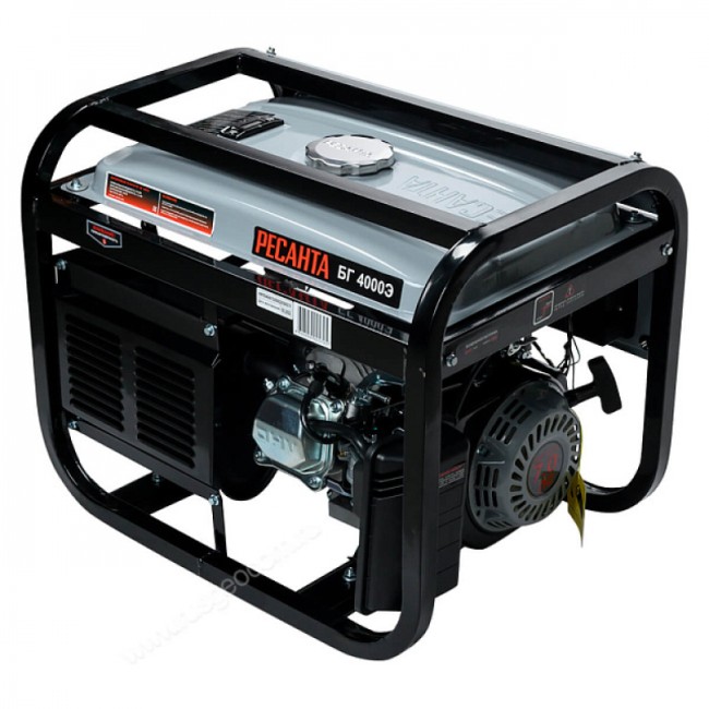 Бензиновый генератор Ресанта БГ 4000 Э