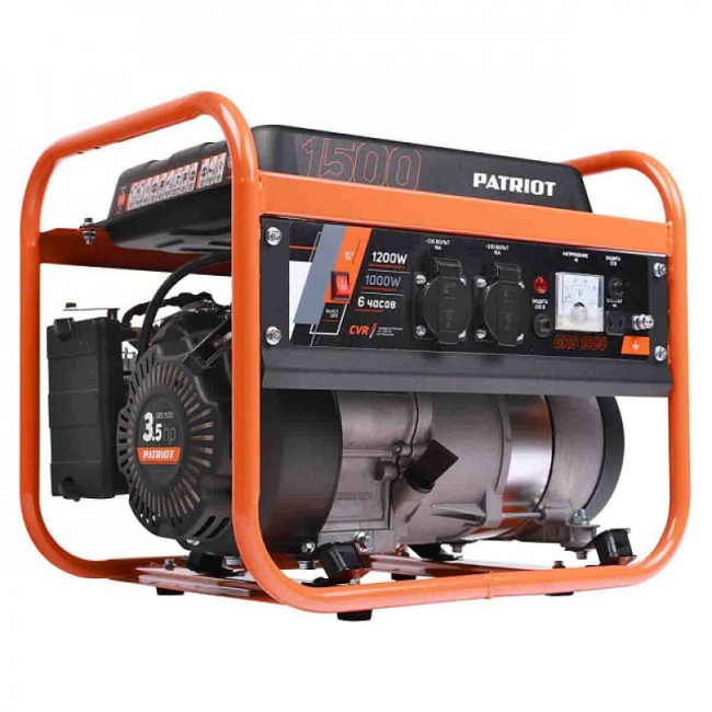 Бензиновый генератор Patriot GRS 1500 Бензиновый генератор Patriot GRS 1500