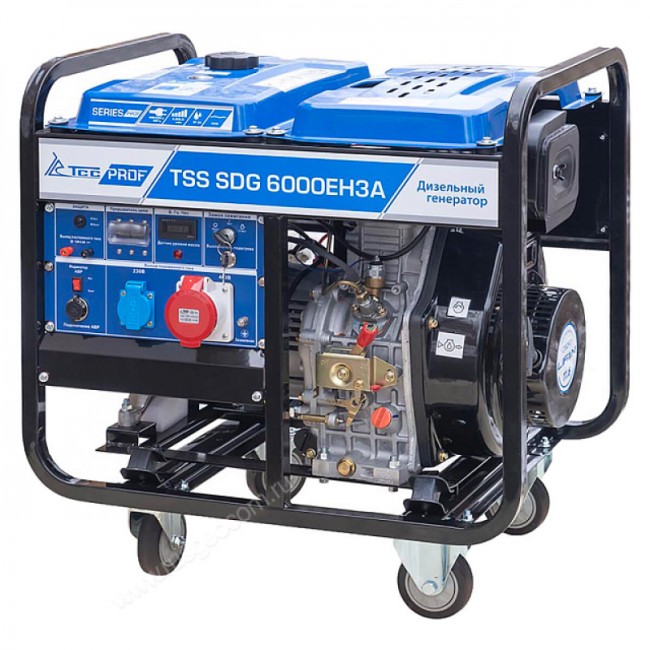 Дизельный генератор TSS SDG 6000EH3A Дизельный генератор TSS SDG 6000EH3A