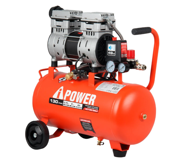 Компрессор поршневой безмасляный AC130/25LF A-iPower Компрессор поршневой безмасляный AC130/25LF A-iPower