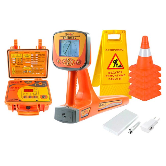 Трассоискатель с функцией сохранения GPS/ГЛОНАСС координат ТЕХНО-АС Успех 3.108Д Трассоискатель с функцией сохранения GPS/ГЛОНАСС координат ТЕХНО-АС Успех 3.108Д