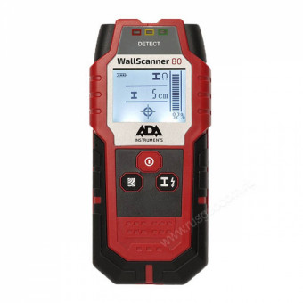 Детектор металла, проводки и дерева ADA Wall Scanner 80 Детектор металла, проводки и дерева ADA Wall Scanner 80